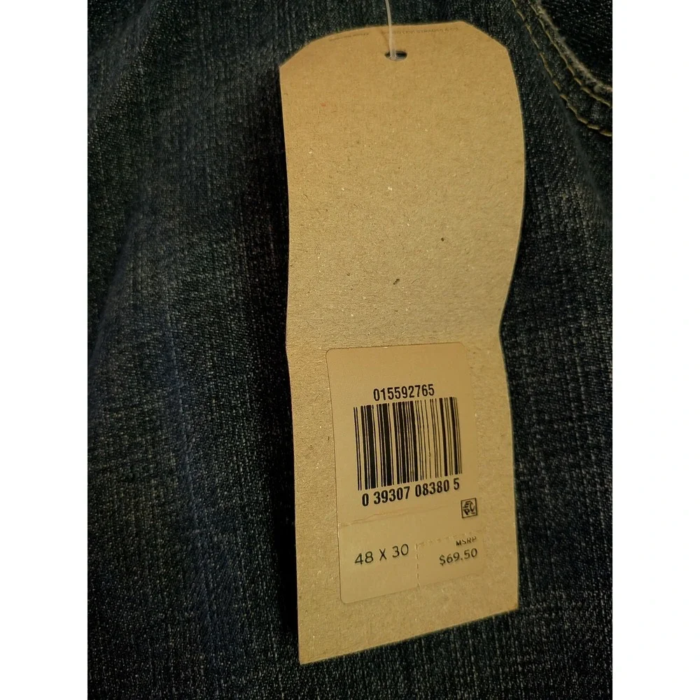 Levi's 559 Relaxed Straight Jeans Men 48 x 30 Big Tall Workwear Dark Wash New